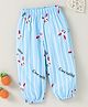 Kookie Kids Full Length Lounge Pant Bunny Print - Blue