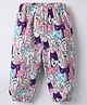 Kookie Kids Full Length Lounge Pant Kitty Print - Pink