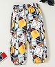 Kookie Kids Full Length Lounge Pant Abstract Print - Yellow