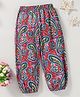 Kookie Kids Full Length Lounge Pant Abstract Print - Red