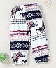 Kookie Kids Full Length Lounge Pant Elephant Print - Blue