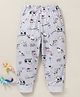 Kookie Kids Full Length Lounge Pant Animal Print - Grey