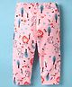 Kookie Kids Full Length Leggings Girl Print - Pink