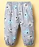 Kookie Kids Full Length Lounge Pant Bear Print - Purple