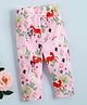 Kookie Kids Full Length Leggings Animal Print - Pink