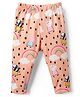 Kookie Kids Full Length Leggings Rainbow Print - Orange