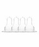 Naughty Kidz Silicone Teat Pack of 4 - White