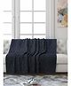 Saralhome Chenille 3 Seater Sofa Throw Navy. 140cm x 210cm