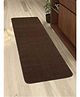 Saralhome Polypropylene Antiskid Runner  Dk.Brown. 45cm x 120cm