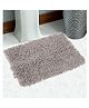 Saralhome Cotton Antislip Shaggy Bathmat  Grey. 40cm x 60cm