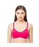 MomToBe Solid Colour Full Cup Padded Maternity Bra - Pink