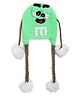 MayRa Knits Hand Knitted Cartoon Design Crochet Cap - Green
