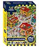 Webby City Life Illustration Jigsaw Puzzle Multicolor - 252 pieces