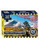 Webby Osaka Castle With Mount Fuji Jigsaw Puzzle Multicolor - 252 pieces