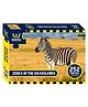Webby Zebra In The Grasslands Jigsaw Puzzle Multicolor - 252 Pieces