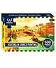 Webby Boating In Venice Jigsaw Puzzle Multicolor - 500 Pieces
