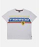 PUMA Half Sleeves SF Kids Street Tee - White