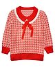 Kookie Kids Full Sleeves Pullover Sweater - Red