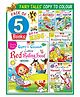 Sawan Story Coloring Book Set of 5 - English 