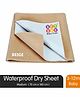 BeyBee Quickly Dry Waterproof Medium Size Bed Protector Sheet - Beige
