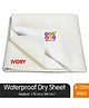 BeyBee Quickly Dry Waterproof Medium Size  Bed Protector Sheet - Ivory