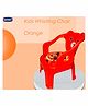 Kuchikoo Kids Chair Bear Design - Orange