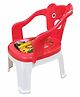Kuchikoo Kids Chair Bear Design - Red