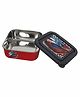 KuchiKoo Stainless Steel Feeding Bowl with Lid - Red