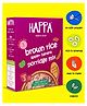 Happa Organic Brown Rice Apple & Banana Cereal for Babies | Only 3 Ingredients | No Sugar, No Additives | Cooks in 3 Minutes | 6 M+ | 200g 