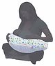 VParents Bluebell  Multipurpose Baby Feeding Nursing Cum Maternity Pillow for New Born - Blue