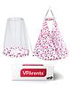 VParents Preemie Baby Swing Cradle with Mosquito Net and Spring (Colour May Vary)
