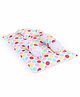 VParents Mite Baby 4 Pieces Bedding Set with Pillow and Bolsters - Polka Dots