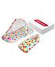 VParents Mite Baby Bedding Set With Pillow and Sleeping Bag Combo - Polka Dots
