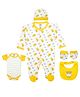 Mee Mee Clothing Gift Set  Yellow White - 5 Pieces