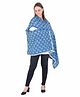Elementary Multi Purpose Organic Cotton Nursing Cover Block Print - Blue
