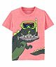 Carter's Dinosaur Snow Yarn Tee - Pink