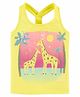 Carter's Giraffe Racerback Tank - Yellow