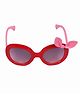 KIDSUN Butterfly Design Sunglass With Case - Red