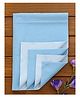 Elementary Smart Dry Waterproof Small Bed Protector Sheet - Baby Blue