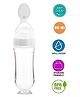 The Little Lookers Squeezy Silicone Food Feeder Pink - 90 ml