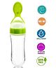 The Little Lookers Squeezy Silicone Food Feeder Green - 90 ml
