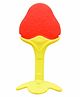 The Little Lookers Baby Teether Apple Strawberry - Red