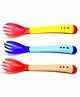 The Little Lookers Temperature Sensing Fork Pack of 3 - Blue Red Yellow