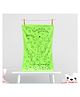 The Little Lookers Small Size Cotton Bath Towel Bear Print - Green ( Print May Vary )