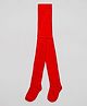 The Sandbox Clothing Co Footie Solid Tights - Red