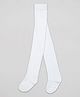 The Sandbox Clothing Co Footie Solid Stockings - White