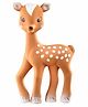 Sophie la Girafe Fanfan The Fawn Squeaky Rattle Teether - Brown