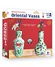 Toy Kraft Terracotta Oriental Flower Vases Kit - Multicolour