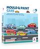 Toy Kraft Mould & Paint Cars Kit - Muticolour