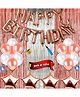 Shopperskart Birthday Party Decor Kit Pink White - 72 Pieces